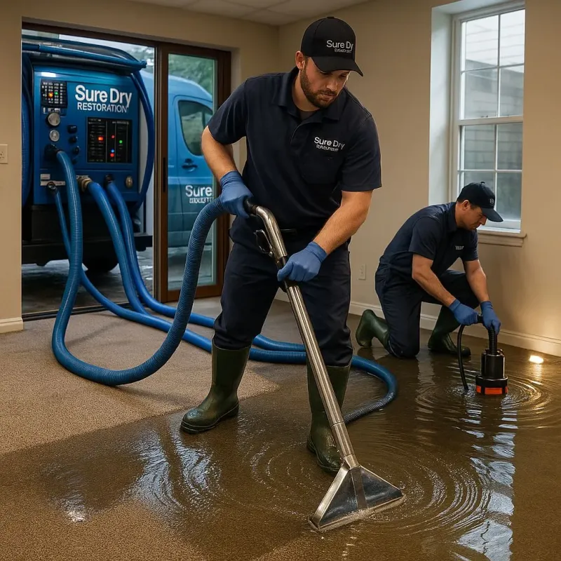 Water Extraction and Removal process in Union Park, FL
